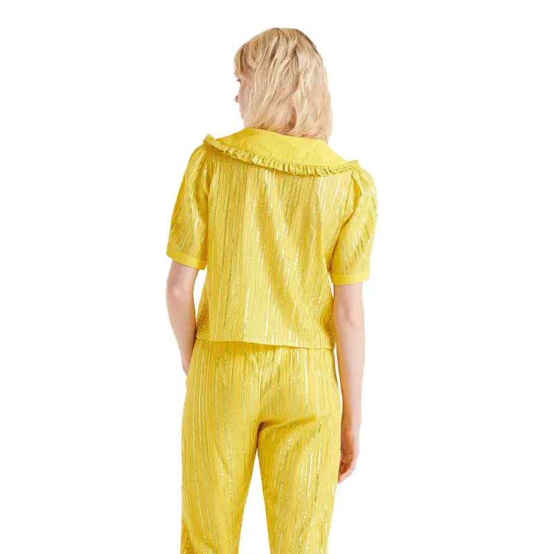 COMPAÑÍA FANTASTICA CAMISA MANGA CORTA LÚREX AMRL