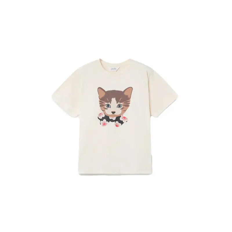 COMPAÑIA FANTASTICA CAMISETA 100% ALGOD EST GATITO - textil