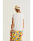 COMPANIA FANTASTICA CAMISETA BASICA 100 ALGODON BLANCO