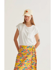 COMPANIA FANTASTICA CAMISETA BASICA 100 ALGODON BLANCO