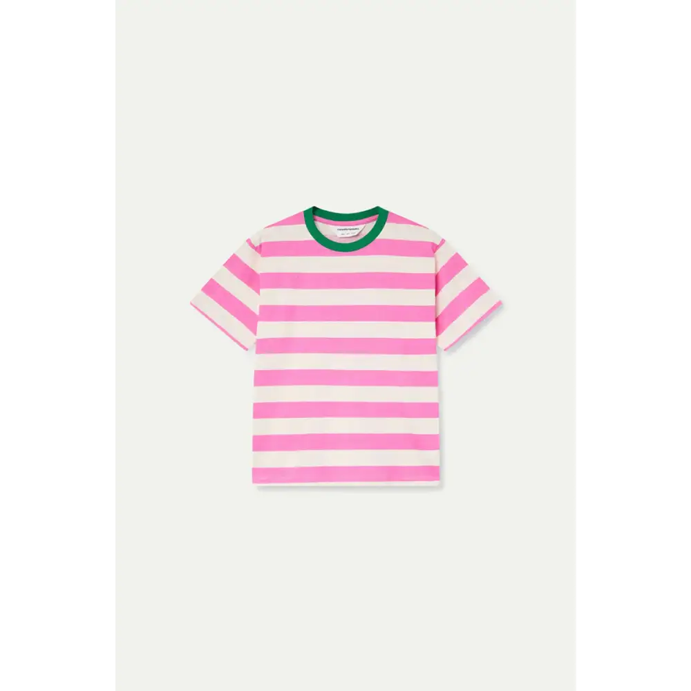 COMPAÑIA FANTASTICA CAMISETA CON ESTAMPADO DE RAYA