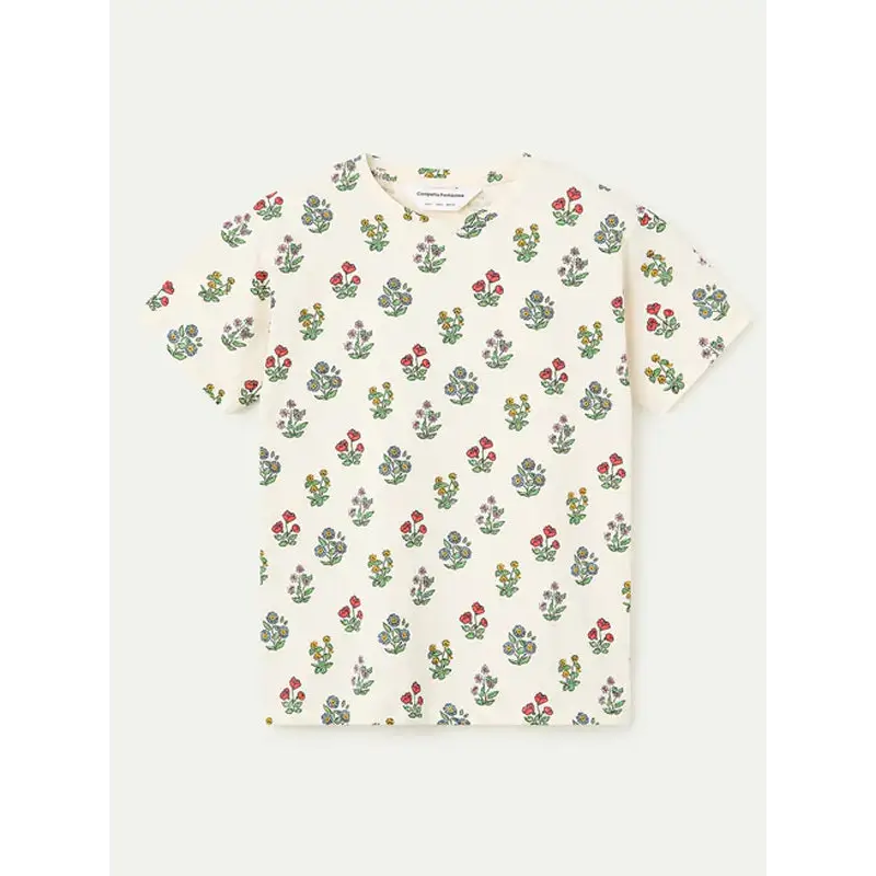 COMPAÑIA FANTASTICA CAMISETA CON ESTAMPADO GARDENE