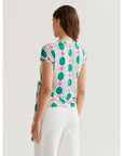COMPANIA FANTASTICA CAMISETA CON ESTAMPADO GEOMETR