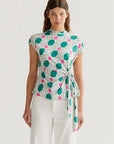 COMPANIA FANTASTICA CAMISETA CON ESTAMPADO GEOMETR