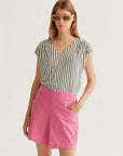 COMPANIA FANTASTICA CAMISETA CON ESTAMPADO RAYAS N