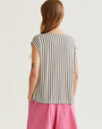 COMPANIA FANTASTICA CAMISETA CON ESTAMPADO RAYAS N