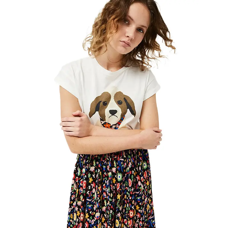 COMPAÑÍA FANTÁSTICA CAMISETA CON PRINT DE PERRO