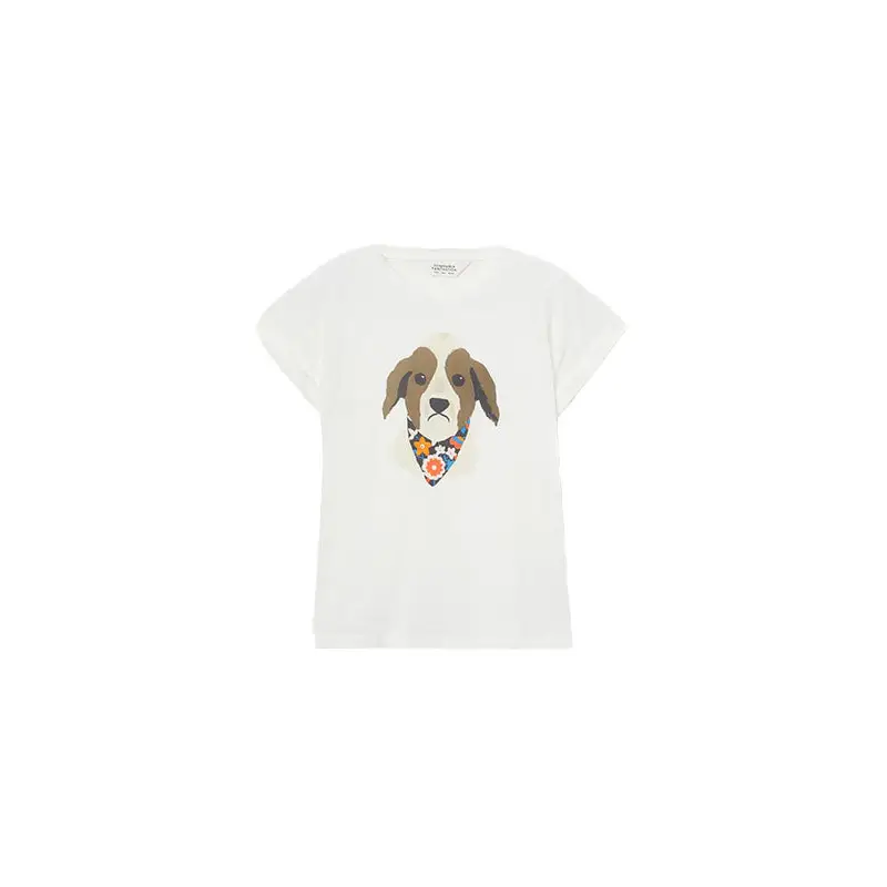 COMPAÑÍA FANTÁSTICA CAMISETA CON PRINT DE PERRO