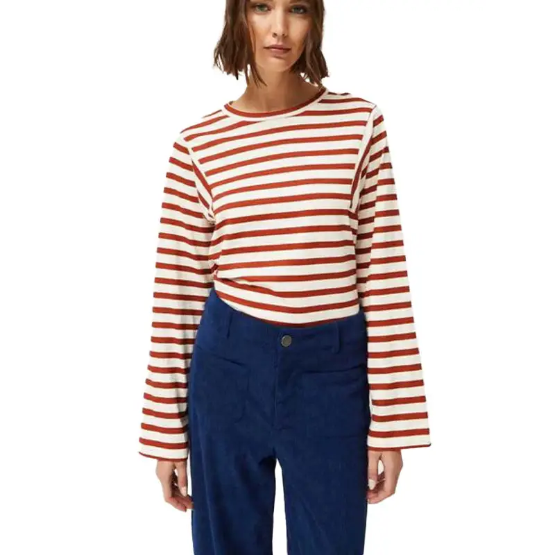 COMPAÑÍA FANTÁSTICA CAMISETA DE RAYAS BL/M