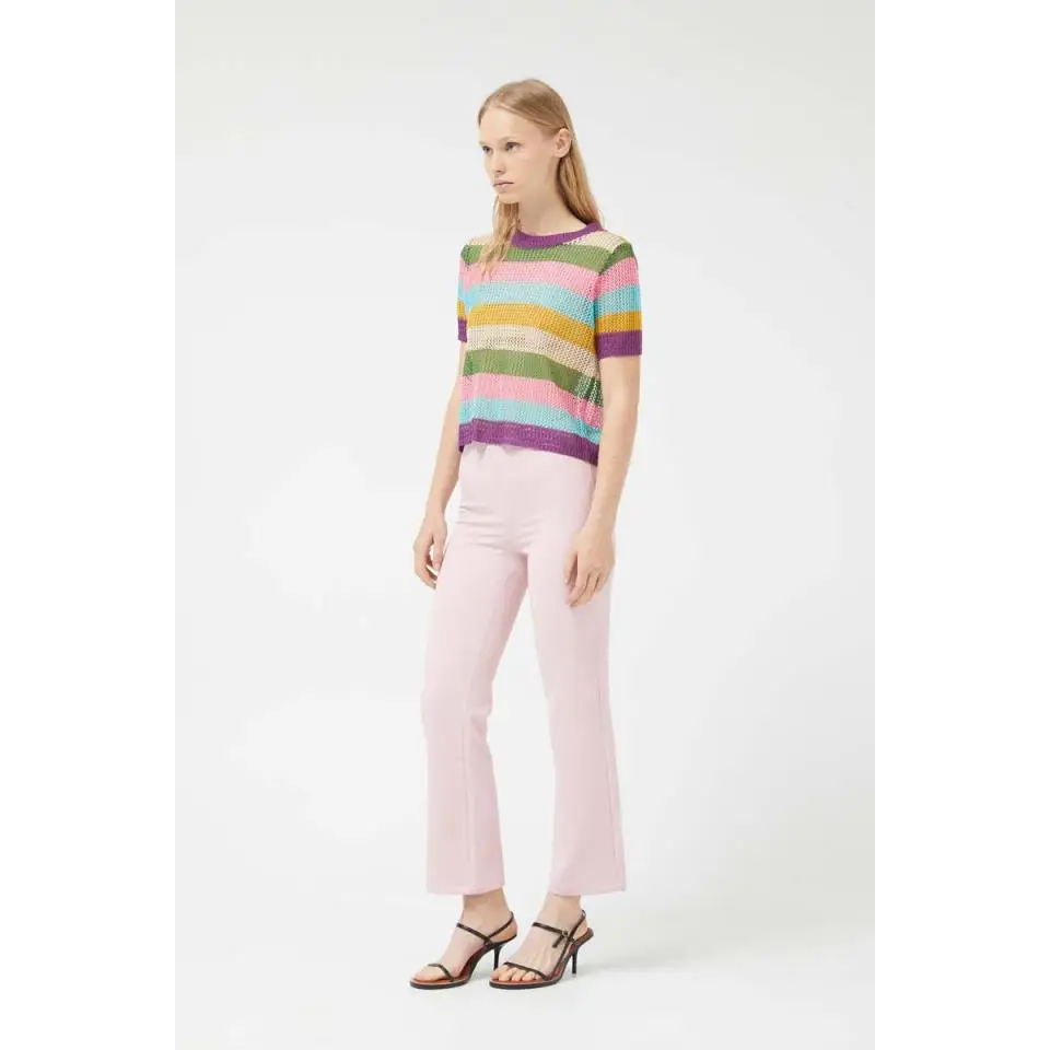 COMPAÑIA FANTASTICA CAMISETA DE RAYAS MULTICOLOR