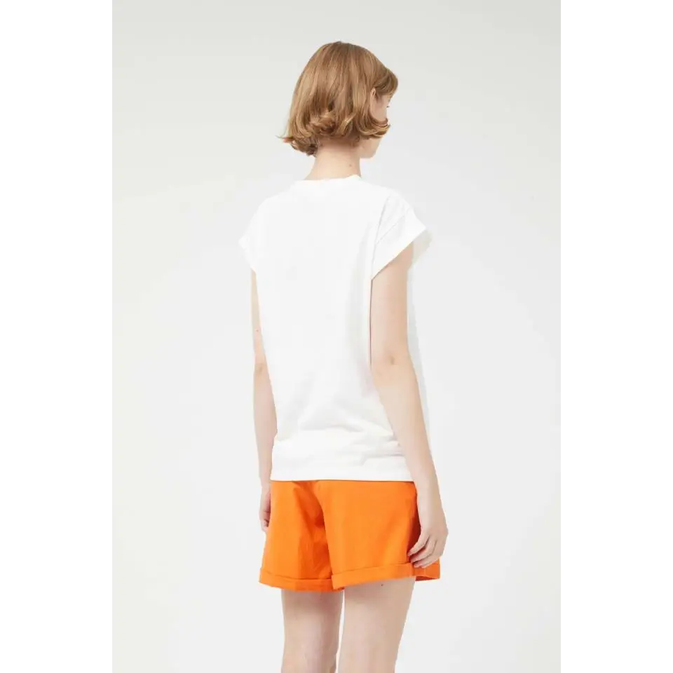 COMPAÑÍA FANTASTICA CAMISETA PRINT CERDO BLANCA