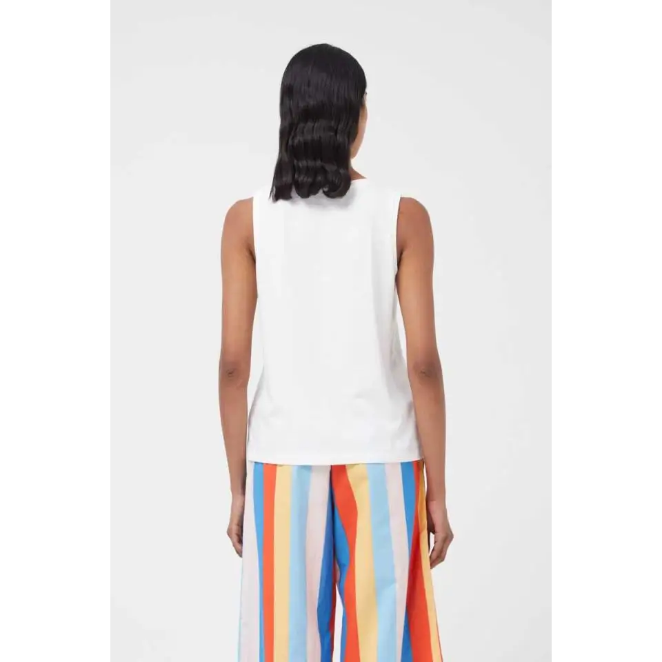 COMPAÑÍA FANTÁSTICA CAMISETA PRINT GATO BLANCA