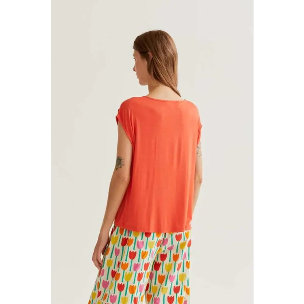 COMPAÑIA FANTASTICA CAMISETA ROJO MANGA SISA