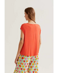 COMPAÑIA FANTASTICA CAMISETA ROJO MANGA SISA