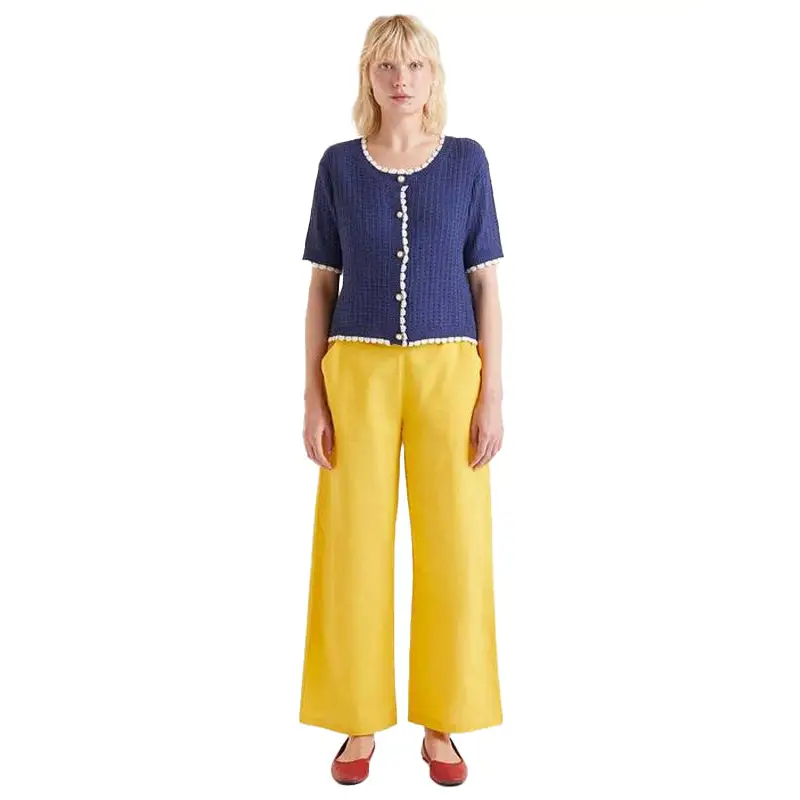 COMPAÑIA FANTASTICA CÁRDIGAN DE PUNTO MANGA CORTA