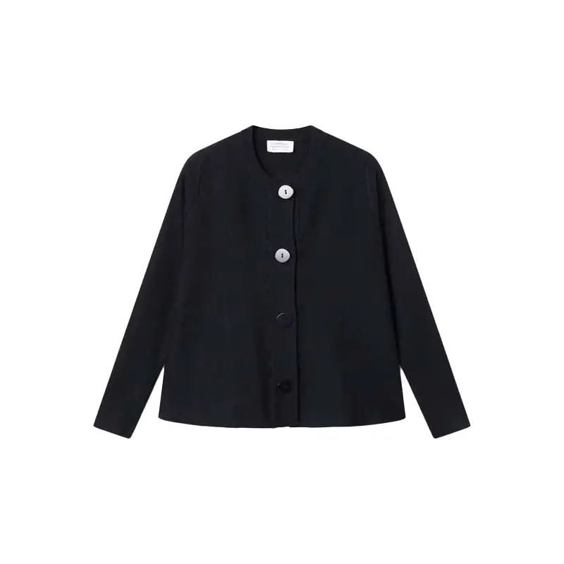 COMPAÑIA FANTASTICA CARDIGAN PUNTO NEGRO - textil