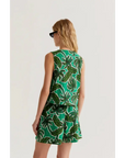 COMPANIA FANTASTICA CHALECO CON ESTAMPADO PALM TREE