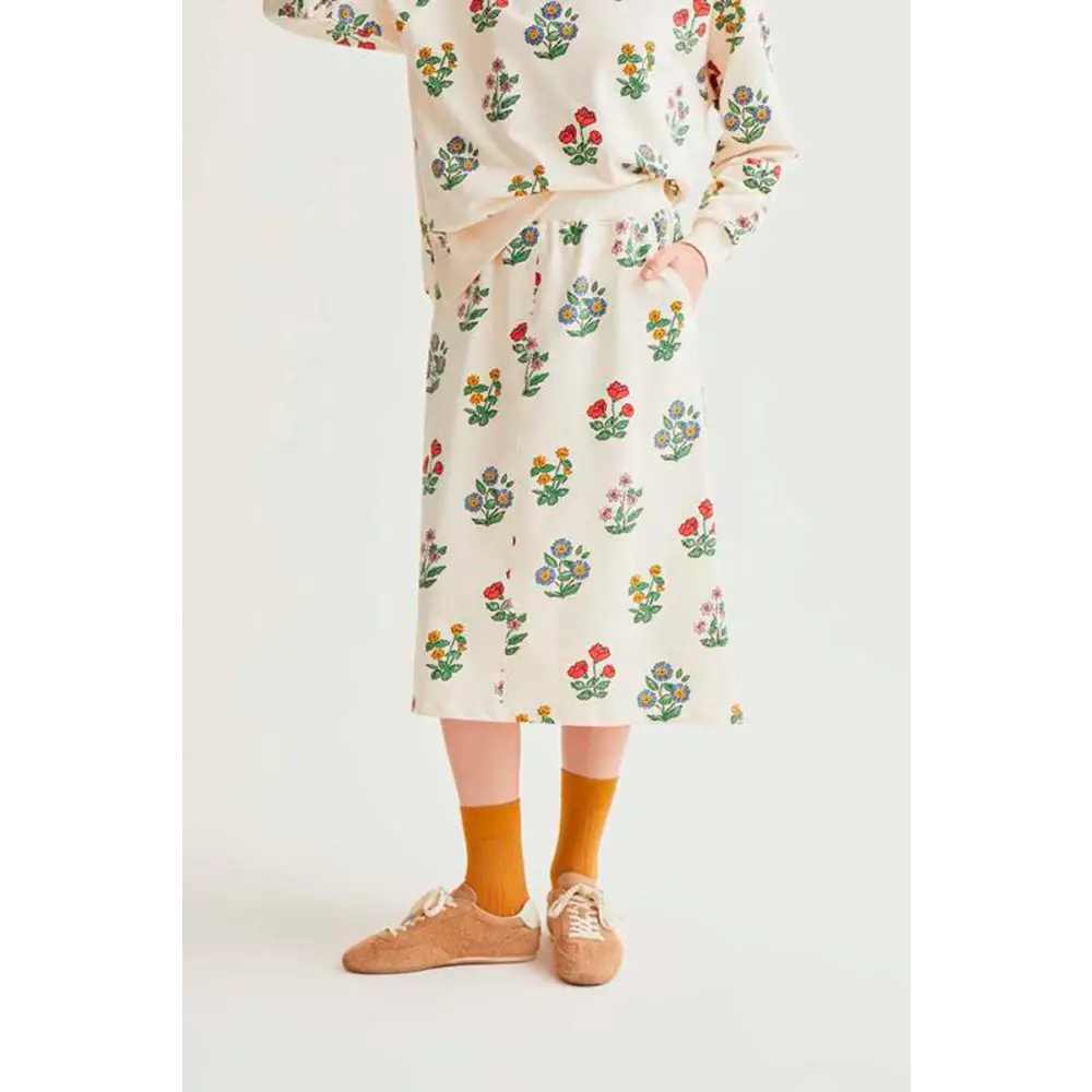 COMPAÑIA FANTASTICA FALDA CON ESTAMPADO GARDENER
