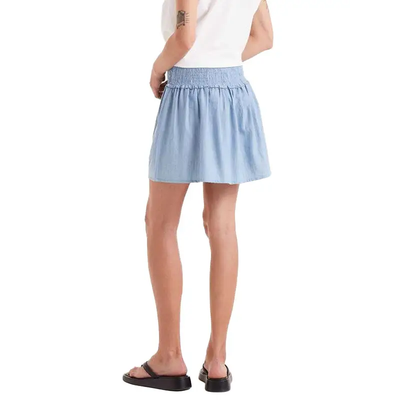 COMPAÑIA FANTASTICA FALDA CORTA EFECTO DENIM