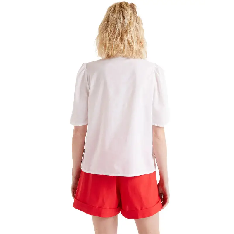 COMPAÑÍA FANTASTICA FALDA CORTA ESTAMPADO TERRAZO