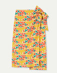 COMPANIA FANTASTICA FALDA MIDI CON ESTAMPADO CITRU