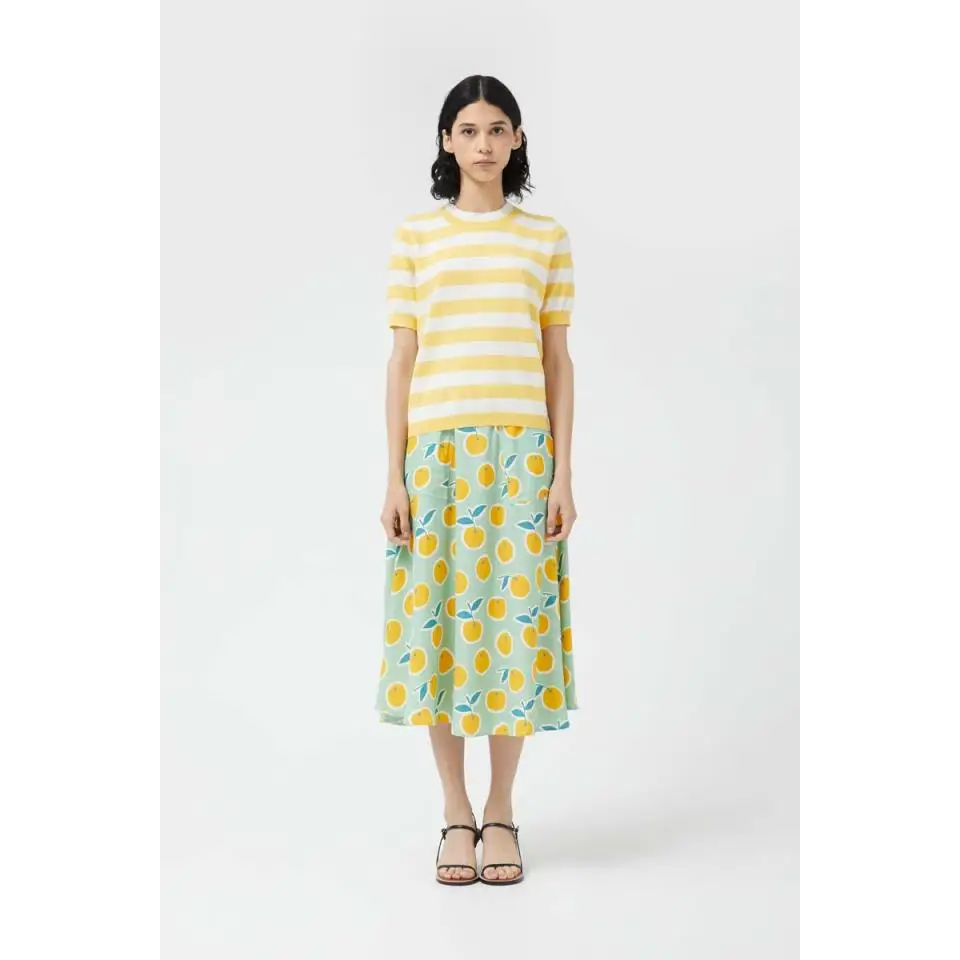 COMPAÑIA FANTASTICA FALDA MIDI DE LIMOMES