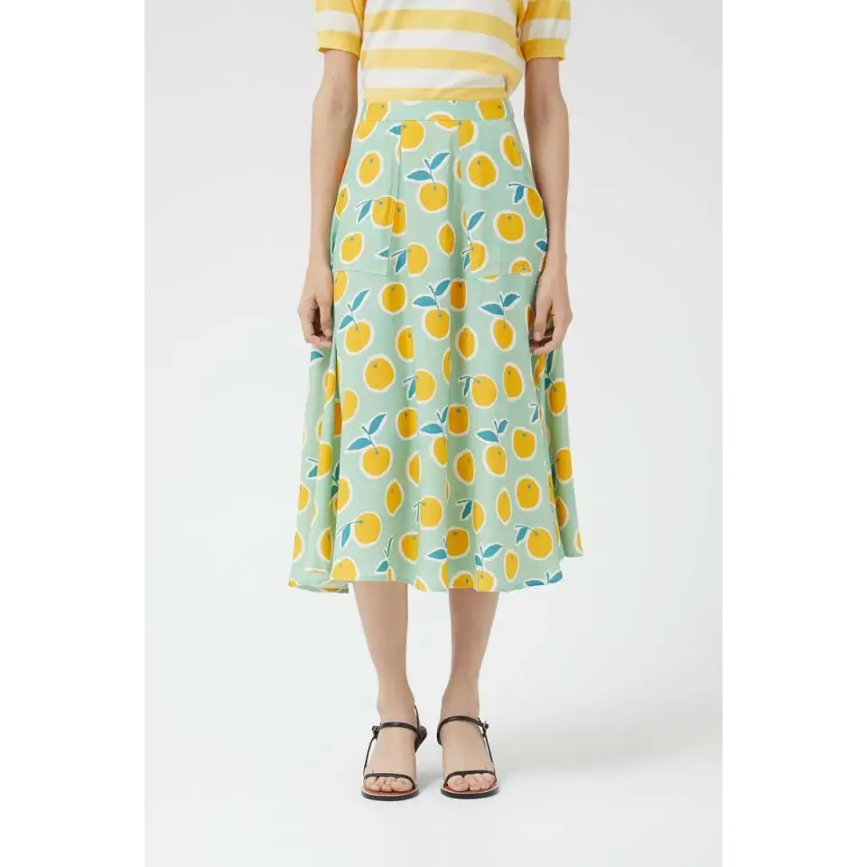 COMPAÑIA FANTASTICA FALDA MIDI DE LIMOMES