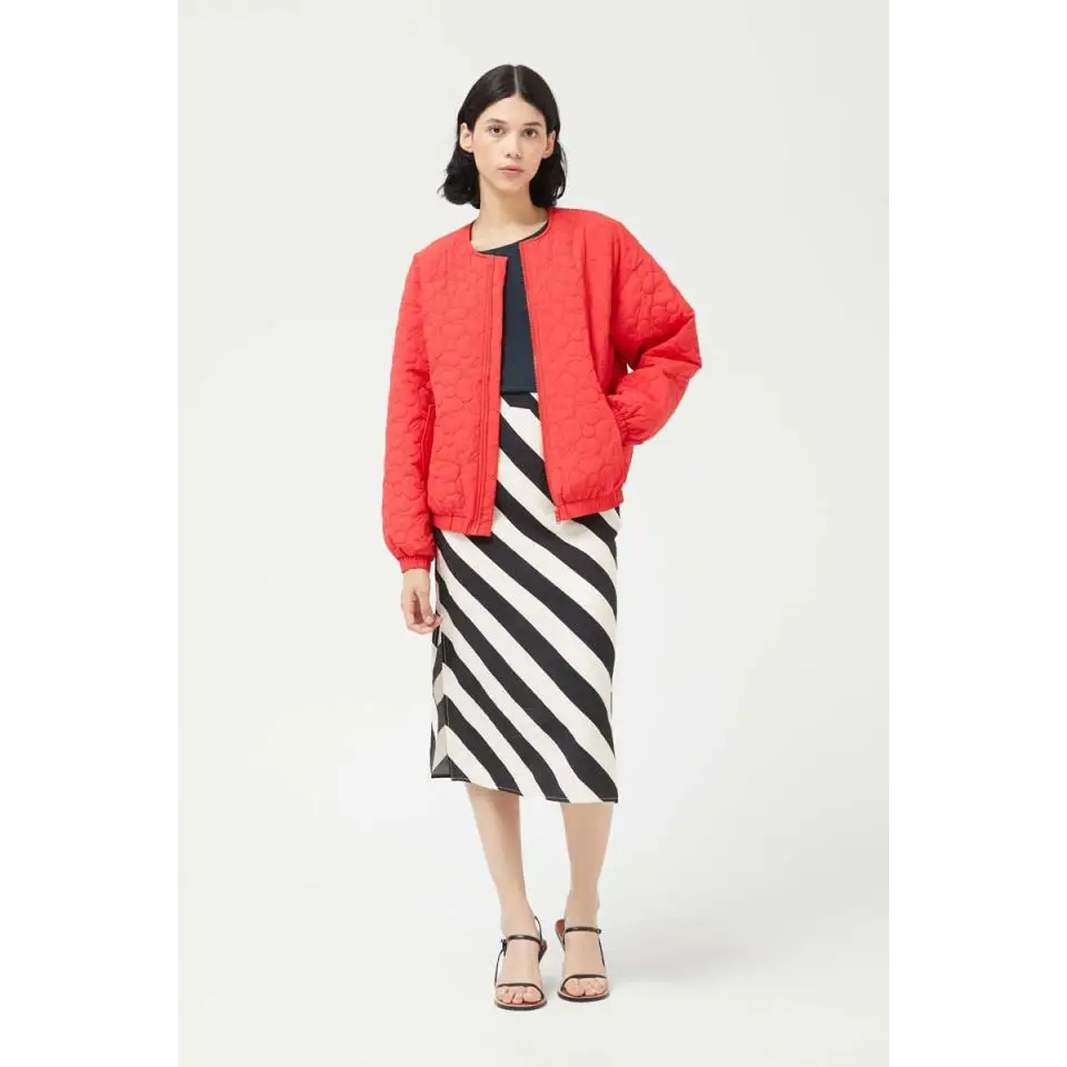 COMPAÑIA FANTASTICA FALDA MIDI DE RAYAS