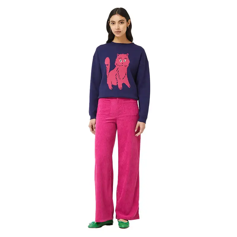 COMPAÑÍA FANTÁSTICA JERSEY CON PRINT DE GATO