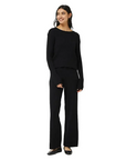 COMPANIA FANTASTICA JERSEY DE PUNTO CANALE NEGRO
