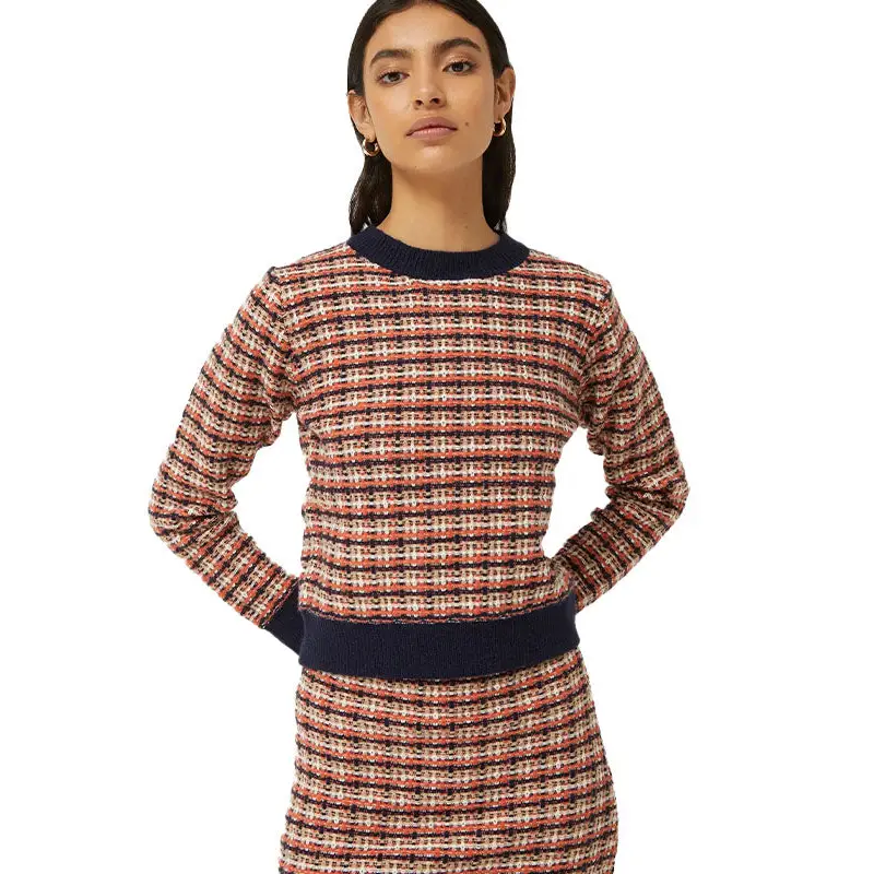 COMPAÑÍA FANTÁSTICA JERSEY DE PUNTO DE CUADROS