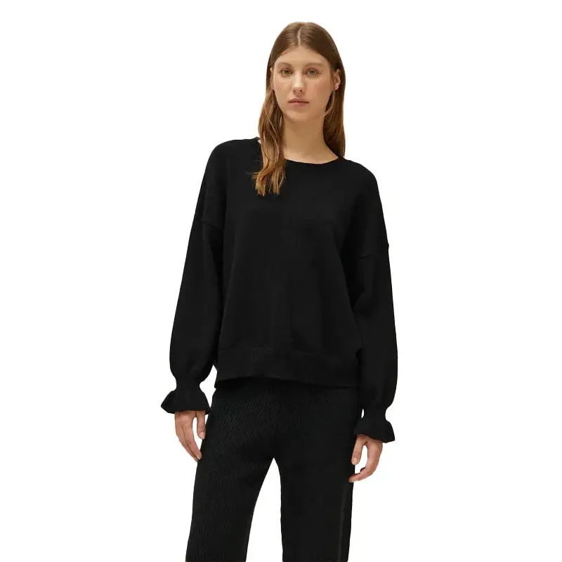 COMPAÑIA FANTASTICA JERSEY DETALLE PUÑOS NEGRO