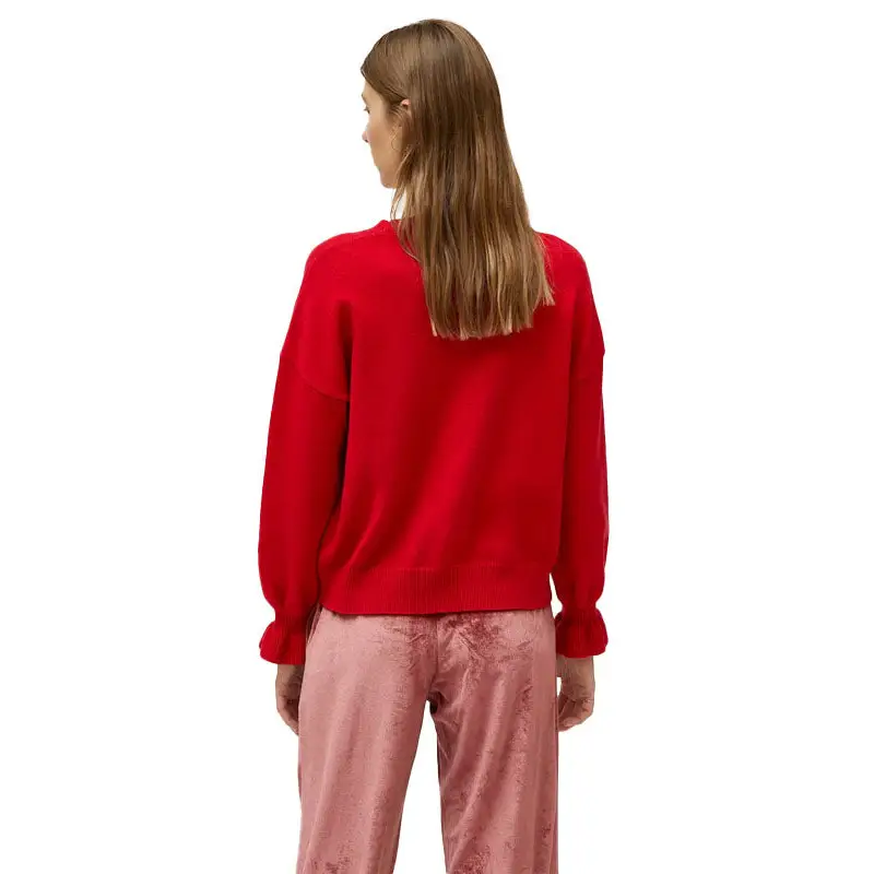 COMPAÑÍA FANTÁSTICA JERSEY DETALLE PUÑOS ROJO