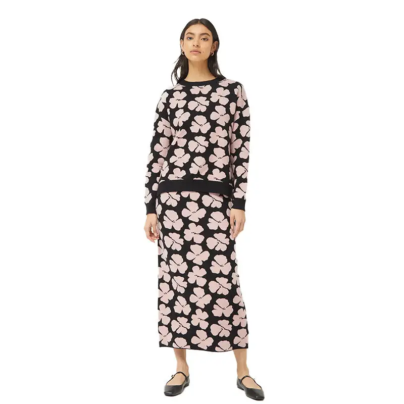 COMPAÑÍA FANTÁSTICA JERSEY ESTAMPADO FLORAL JACINT