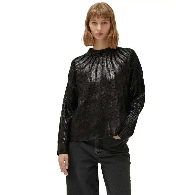 COMPANIA FANTASTICA JERSEY REVESTIDO NEGRO