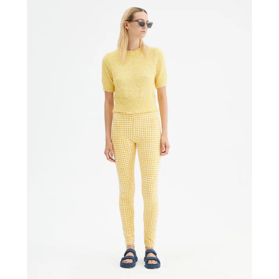 COMPAÑÍA FANTÁSTICA LEGGINGS GOLDEN VICHY PRINT