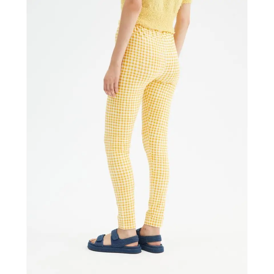 COMPAÑÍA FANTÁSTICA LEGGINGS GOLDEN VICHY PRINT