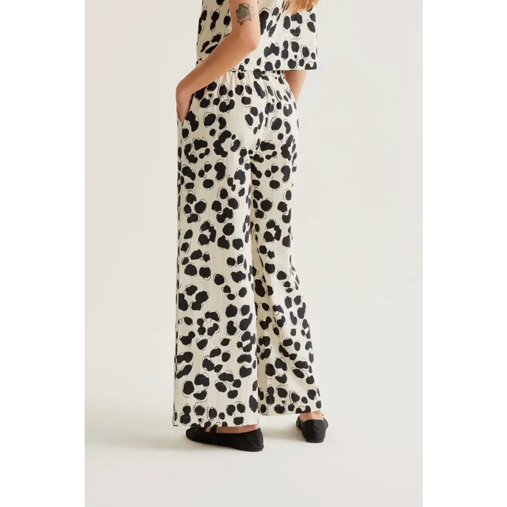 COMPANIA FANTASTICA PANTALON CON ESTAMPADO DALMATIAN