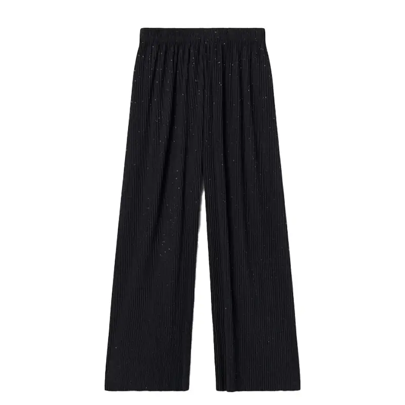 COMPAÑIA FANTASTICA PANTALÓN CREPÉ PLISADO - textil