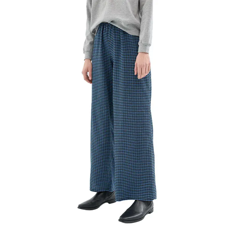 COMPAÑÍA FANTÁSTICA PANTALÓN DE CUADROS AZULES