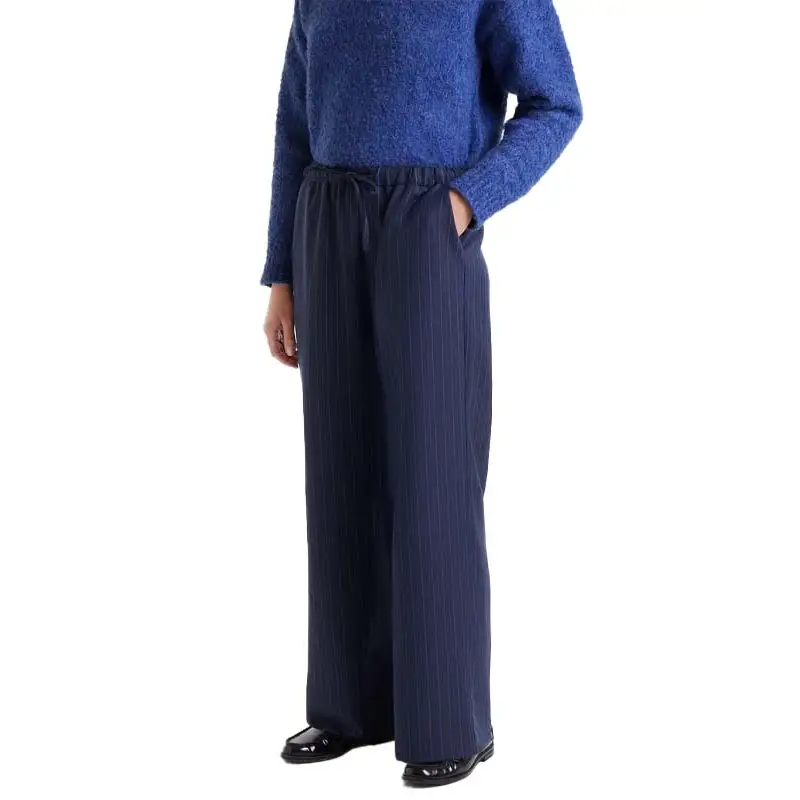 COMPAÑIA FANTASTICA PANTALON RAYA DIP AZUL - textil