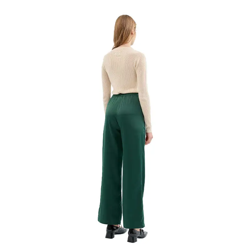 COMPAÑÍA FANTÁSTICA PANTALÓN SATINADO VERDE