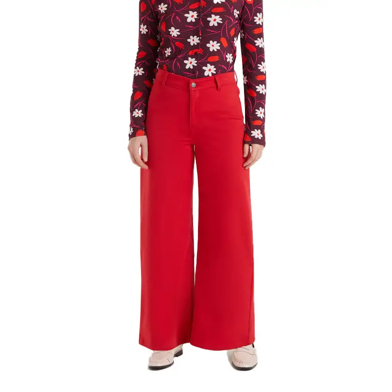 COMPAÑIA FANTASTICA PANTALON VAQUERO ROJO - textil