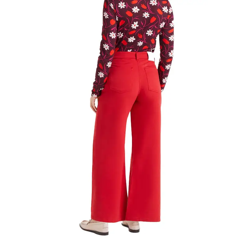 COMPAÑIA FANTASTICA PANTALON VAQUERO ROJO - textil