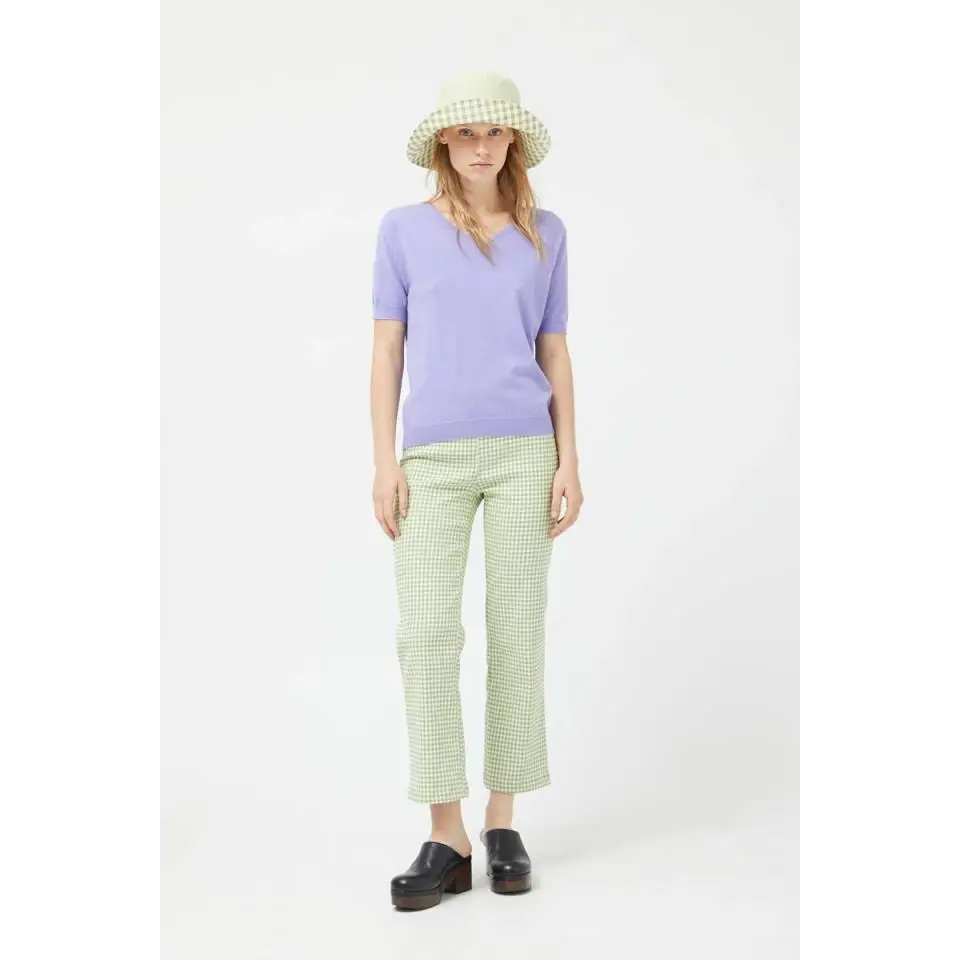 COMPAÑIA FANTASTICA PANTALON VICHY VERDE