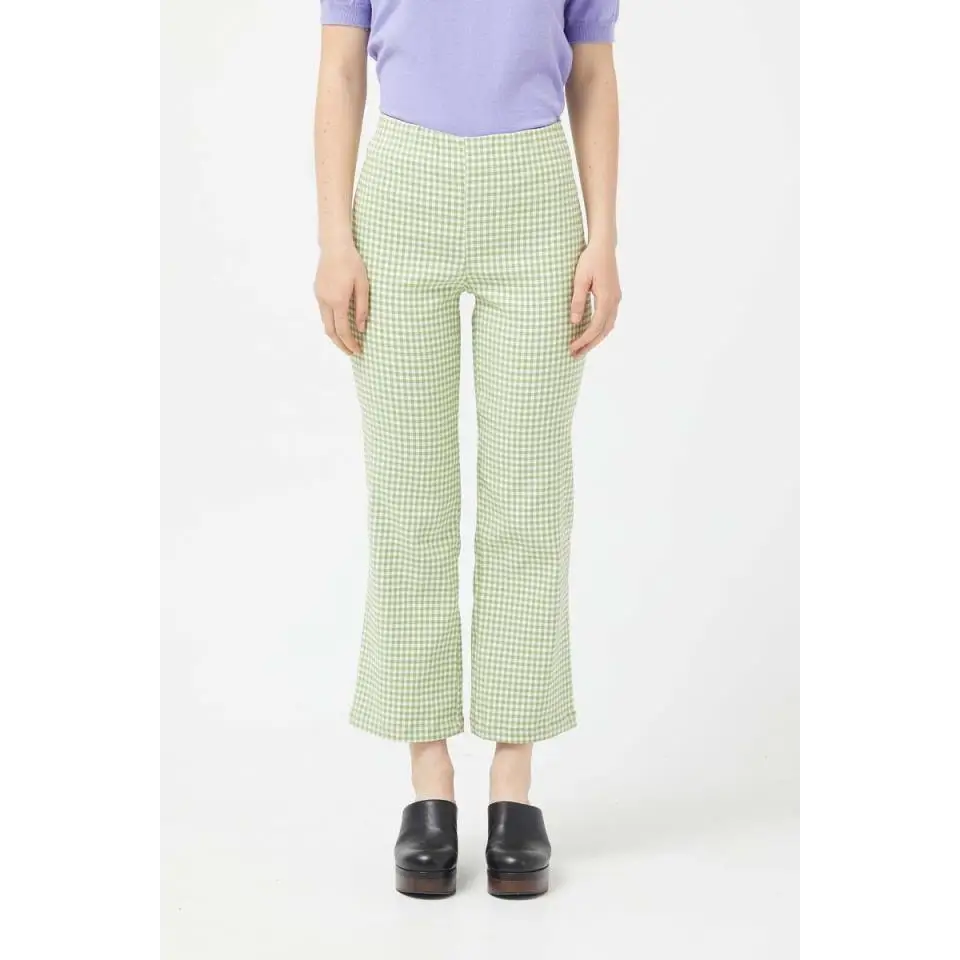 COMPAÑIA FANTASTICA PANTALON VICHY VERDE