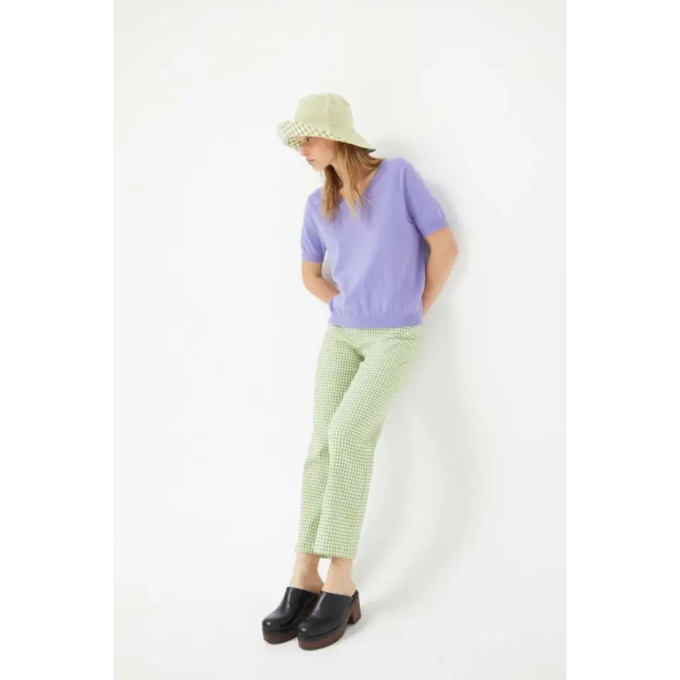 COMPAÑIA FANTASTICA PANTALON VICHY VERDE
