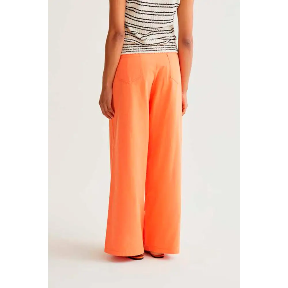 COMPAÑIA FANTASTICA PANTALON WIDE LEG NARANJA