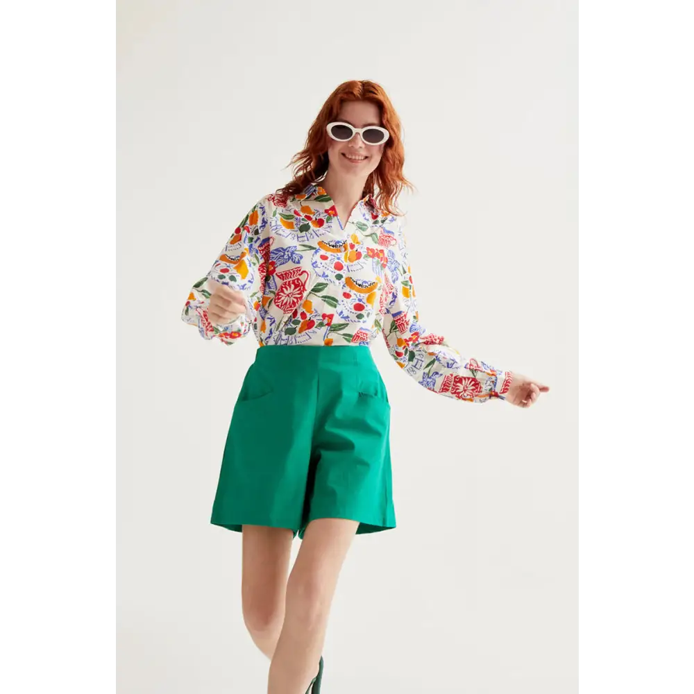 COMPAÑIA FANTASTICA SHORTS 100% ALGODON VERDE