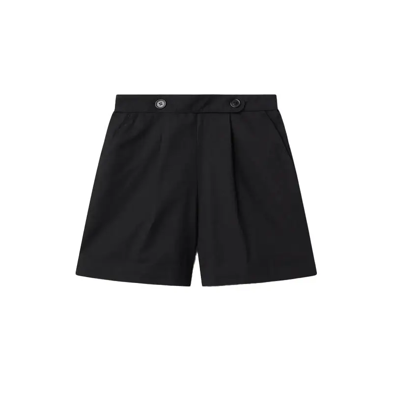 COMPAÑIA FANTASTICA SHORTS BOTONES NEGRO